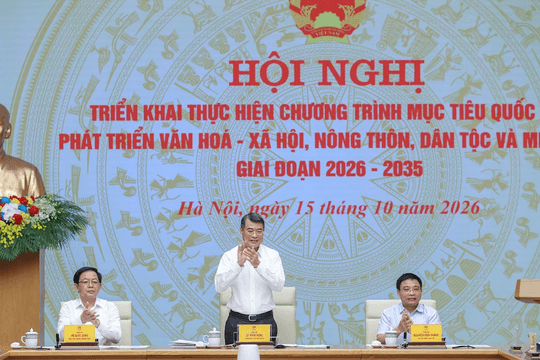 Quyết liệt triển khai hiệu quả Chương trình mục tiêu quốc gia phát triển văn hóa - xã hội, nông thôn, dân tộc miền núi
