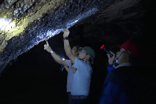 Lam Dong Vice Chairman Dinh Van Tuan Surveys Krong No Volcanic Cave System