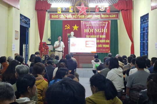 Đức Trọng phát huy hiệu quả tổ công nghệ số cộng đồng