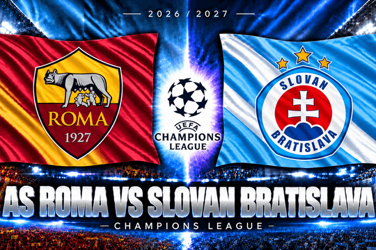 Lịch sử 2 trận đối đầu AS Roma vs Slovan Bratislava: Totti từng ôm hận, Roma chờ đòi nợ sau 15 năm