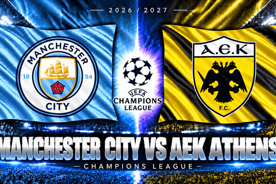 Lịch sử đối đầu Manchester City vs AEK Athens: Haaland chờ mở trang sử mới, đại diện Hy Lạp từng hạ Brighton
