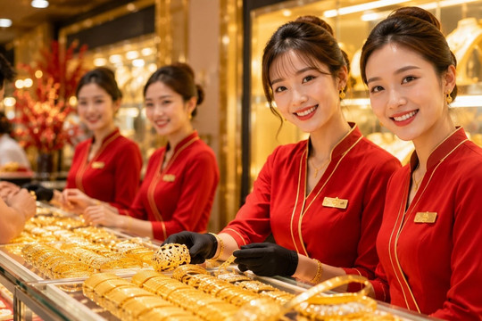 Cập nhật giá vàng sáng 22/10/2026: SJC, nhẫn trơn 9999 DOJI BTMC Phú Quý thứ Năm