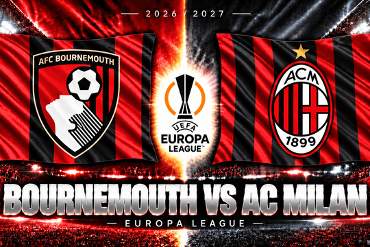 Lịch sử đối đầu Bournemouth vs AC Milan: Camarda chờ viết chương mới trước đại diện Ngoại hạng Anh