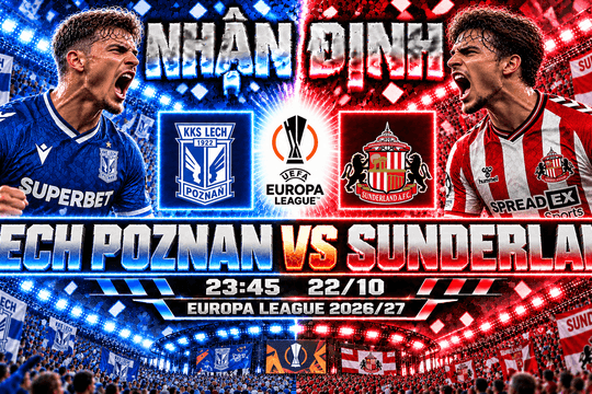 Nhận định bóng đá Lech Poznan vs Sunderland: Granit Xhaka trước cơ hội kéo dài mạch thắng Europa League