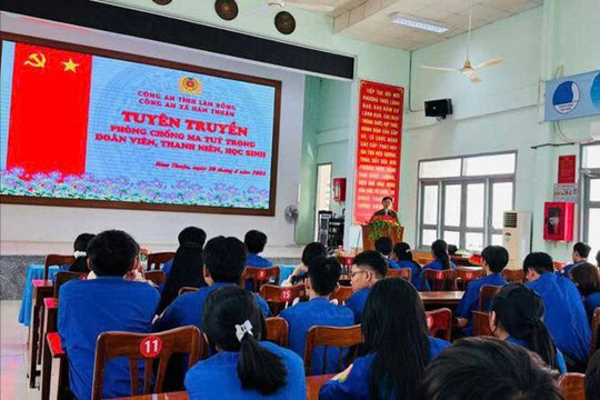 Xây dựng xã "không ma túy" ở Hàm Thuận: Để nghị quyết đi vào cuộc sống