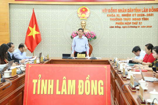 Thường trực HĐND tỉnh Lâm Đồng cho ý kiến về các chính sách quan trọng