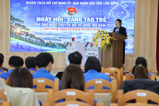 Tuổi trẻ UBND tỉnh Lâm Đồng sôi nổi Ngày hội Sáng tạo trẻ