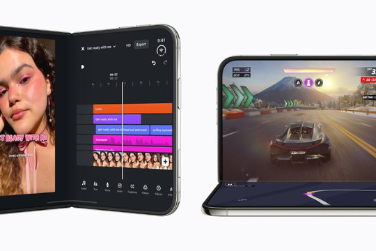 iPhone Duo tạo bước ngoặt lớn khi các nhà phát triển tích cực tối ưu ứng dụng màn hình gập