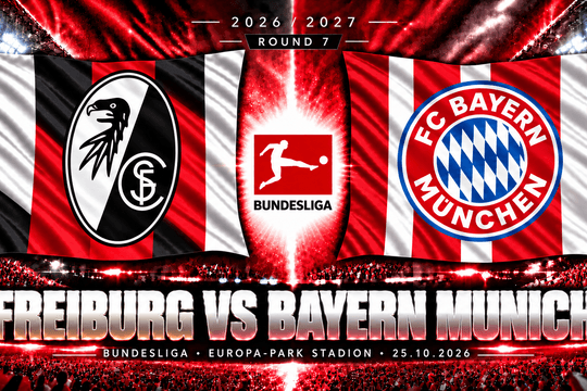 Lịch sử đối đầu Freiburg vs Bayern Munich: Cú sốc loại Hùm xám khỏi Cúp Đức và màn ngược dòng 3-2 phút 90+9