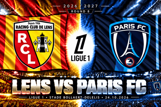 Lịch sử đối đầu Lens vs Paris FC: Thauvin góp mặt trong chiến thắng 5-0, ký ức loạt luân lưu năm 2019 trở lại