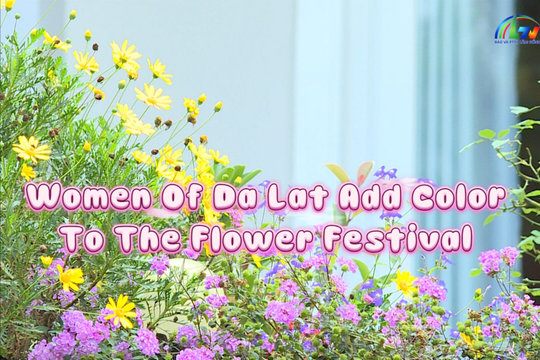 Women of Da Lat Add Color to the Flower Festival