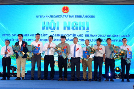 Tây Nam Lâm Đồng kết nối doanh nghiệp, đón dòng vốn đầu tư