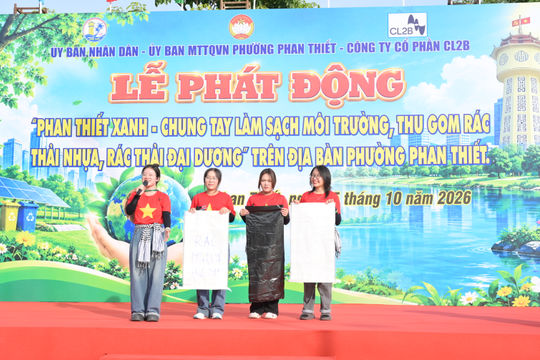 Phan Thiết phát động chuỗi hoạt động “Phan Thiết Xanh"