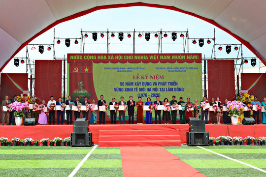 Lễ Kỷ niệm 50 năm xây dựng và phát triển Vùng kinh tế mới Hà Nội tại Lâm Đồng (1976 - 2026)