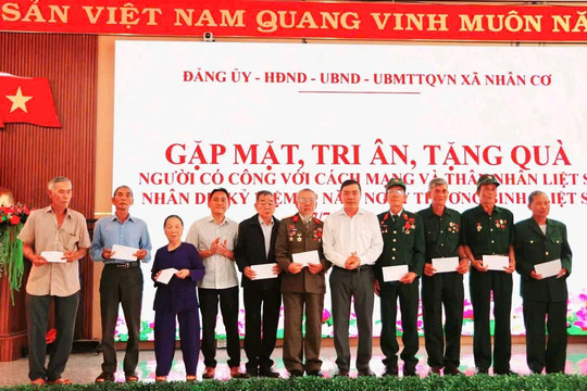 Xã Nhân Cơ chăm lo an sinh xã hội