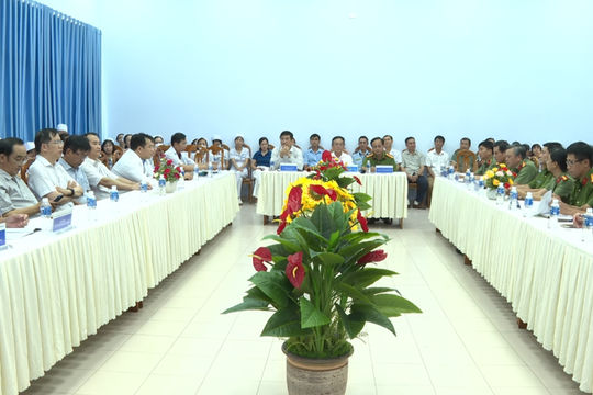 Bảo đảm an ninh, trật tự ở Bệnh viện Đa khoa Bình Thuận