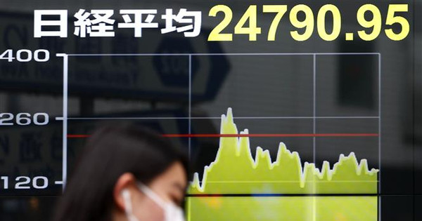 日本の株価指数が33年ぶりの高値を更新