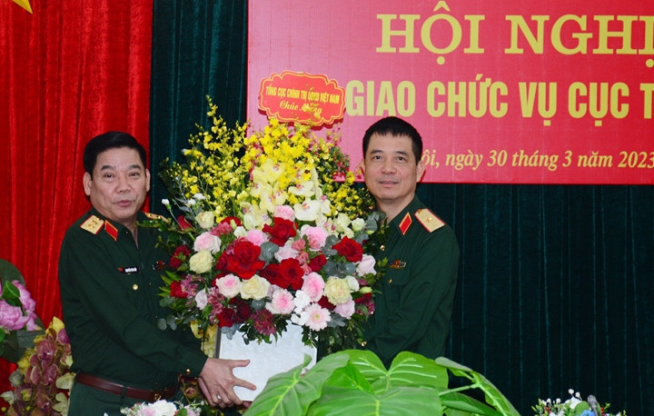 Thiếu tướng Nguyễn An Phong nhậm chức Cục trưởng Cục Tổ chức, Tổng cục Chính trị Quân đội nhân dân Việt Nam