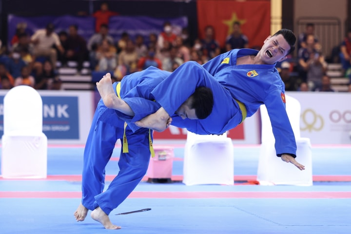 Các võ sỹ quyền Vovinam Việt Nam không hoàn thành chỉ tiêu giành HCV