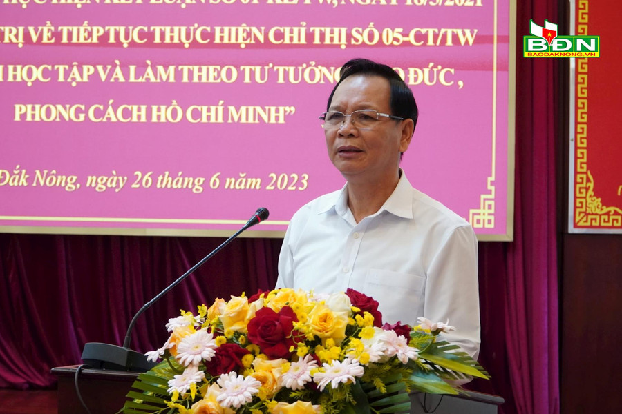 Toàn văn phát biểu của đồng chí Bí thư Tỉnh ủy Đắk Nông tại Hội nghị Sơ kết 03 năm thực hiện Kết luận số 01