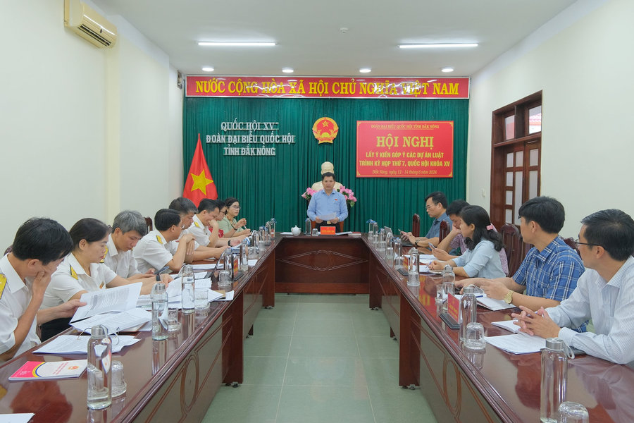 Đắk Nông lấy ý kiến góp ý Dự án Luật Thuế giá trị gia tăng (sửa đổi)