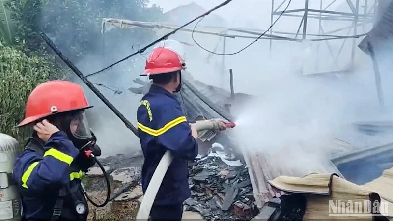 Phó Thủ tướng Trần Lưu Quang chỉ đạo tập trung khắc phục hậu quả vụ cháy ở Đà Lạt