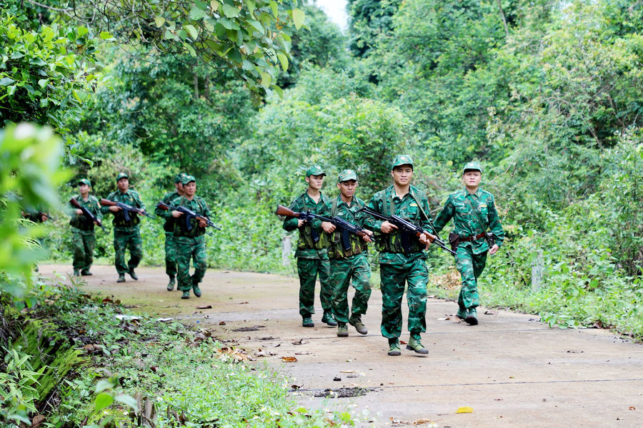 Thi đua quyết thắng ở Bộ đội Biên phòng Đắk Nông