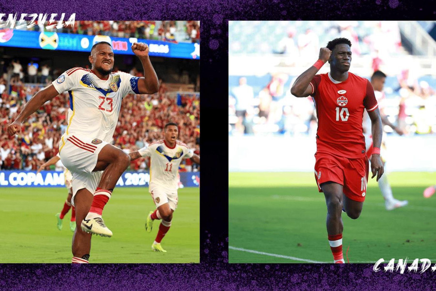 Siêu máy tính dự đoán Venezuela vs Canada vòng tứ kết Copa America 2024