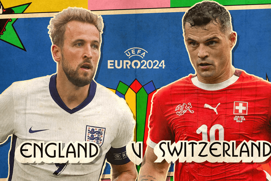Siêu máy tính dự đoán Anh vs Thụy Sĩ vòng tứ kết Euro 2024