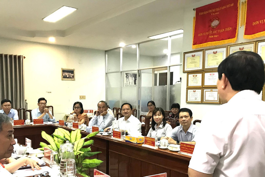 Nhân sự tham gia Mặt trận cần đảm bảo tính đại diện