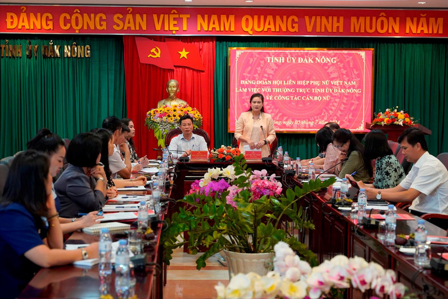 Đắk Nông chú trọng vị thế cán bộ nữ