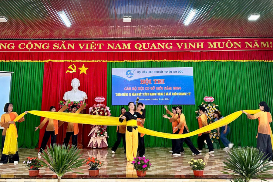 Huyện biên giới Đắk Nông tổ chức Hội thi cán bộ phụ nữ giỏi