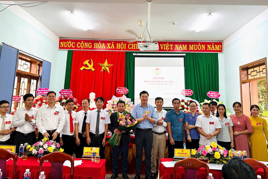 Ông Hồ Bá Bằng làm Chủ tịch Hội Luật gia Tuy Đức