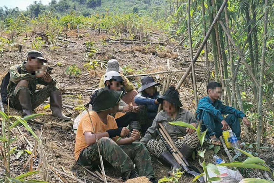 Đắk Nông bắt quả tang nhóm đối tượng phá rừng