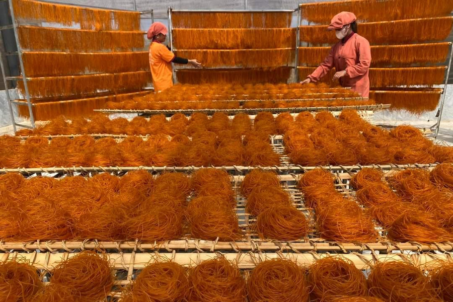 Bún gấc Đắk Nông - Sản phẩm OCOP truân chuyên từ thời Covid-19