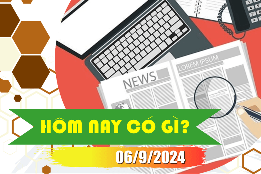 Hôm nay có gì? Ngày 6/9/2024