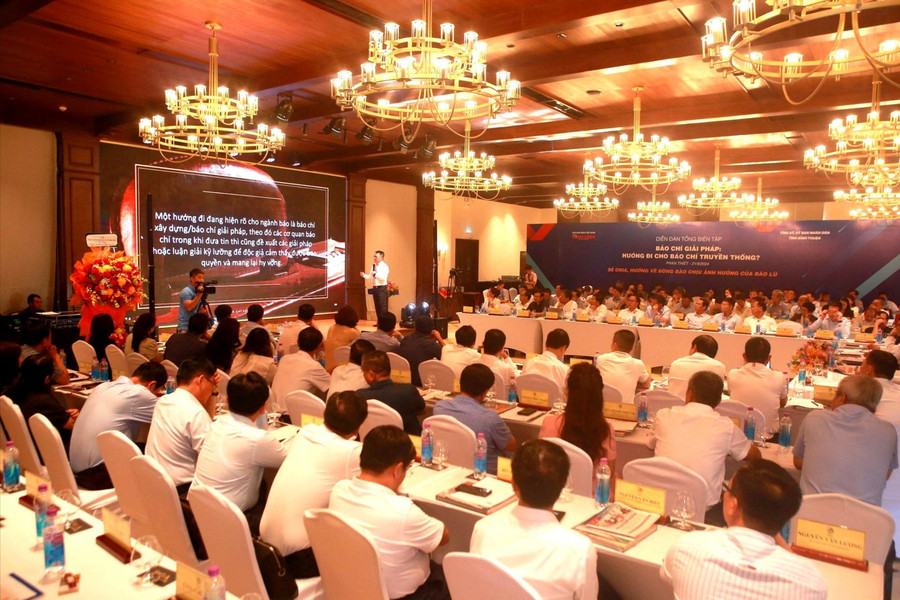 Báo chí giải pháp là cơ hội để các cơ quan báo chí khẳng định vai trò định hình và thúc đẩy sự phát triển xã hội