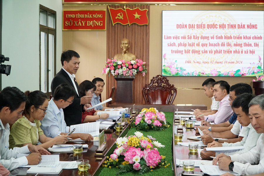 Tỷ lệ phủ kín quy hoạch đô thị ở Đắk Nông mới đạt 15%