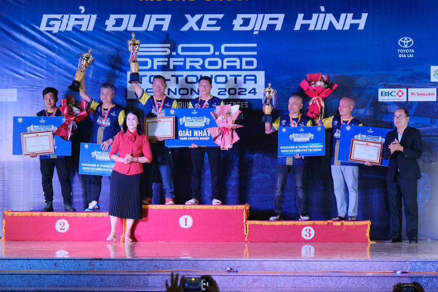Bế mạc Giải đua xe ô tô địa hình Đắk Nông 2024