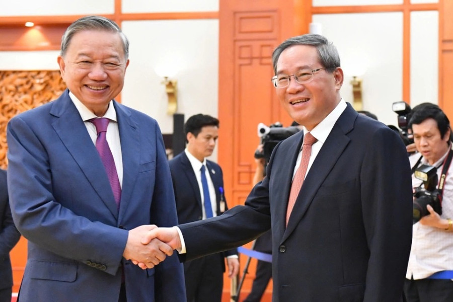 Tổng Bí thư, Chủ tịch nước Tô Lâm tiếp Thủ tướng Trung Quốc Lý Cường