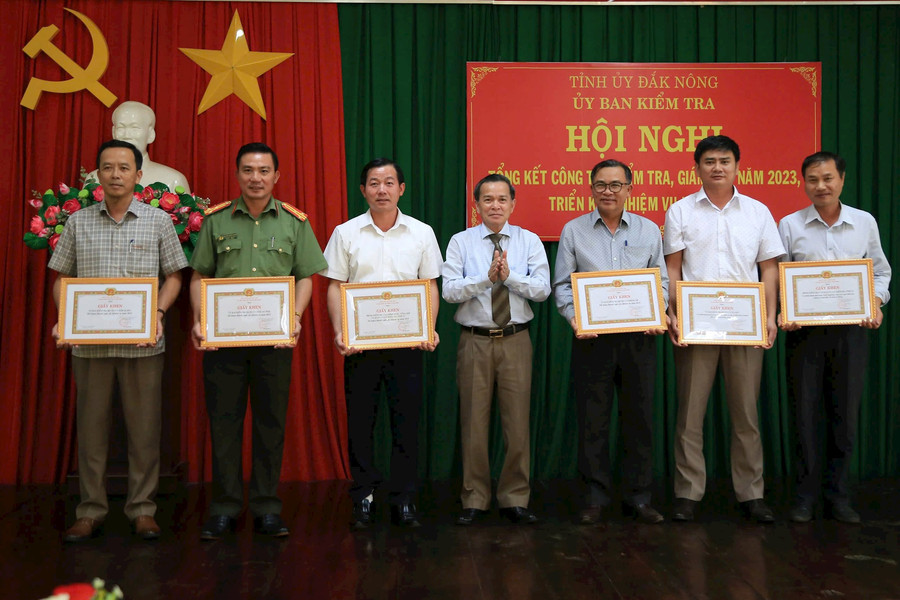 Đắk Nông đẩy mạnh kiểm tra, giám sát trước đại hội Đảng