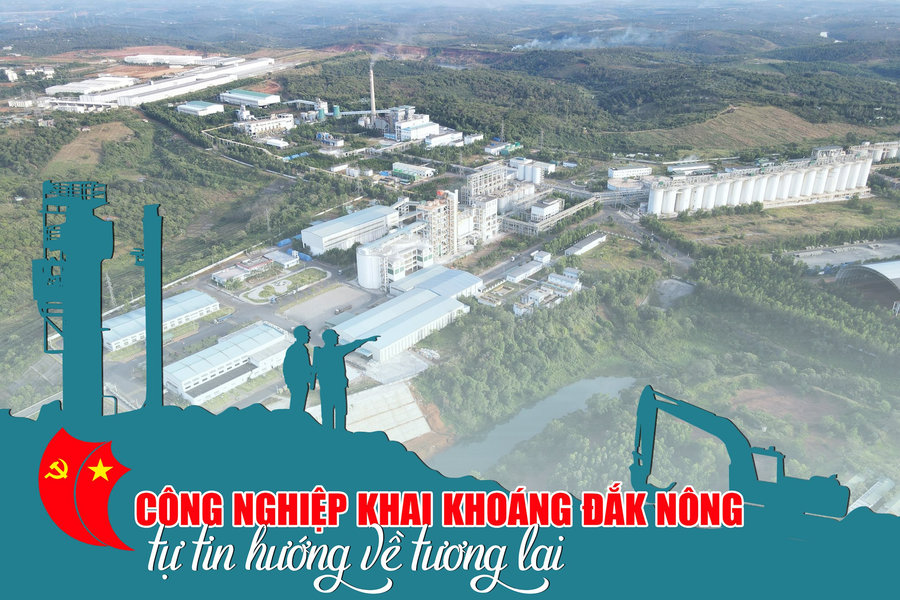 Công nghiệp khai khoáng Đắk Nông tự tin hướng tới tương lai