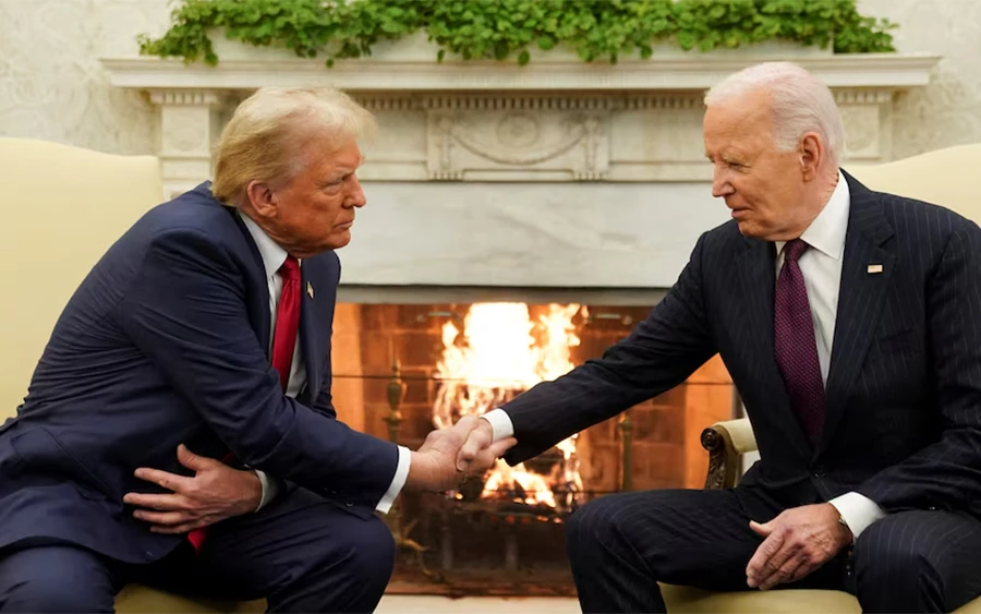 Ông Biden và ông Trump cam kết chuyển giao quyền lực một cách êm thấm