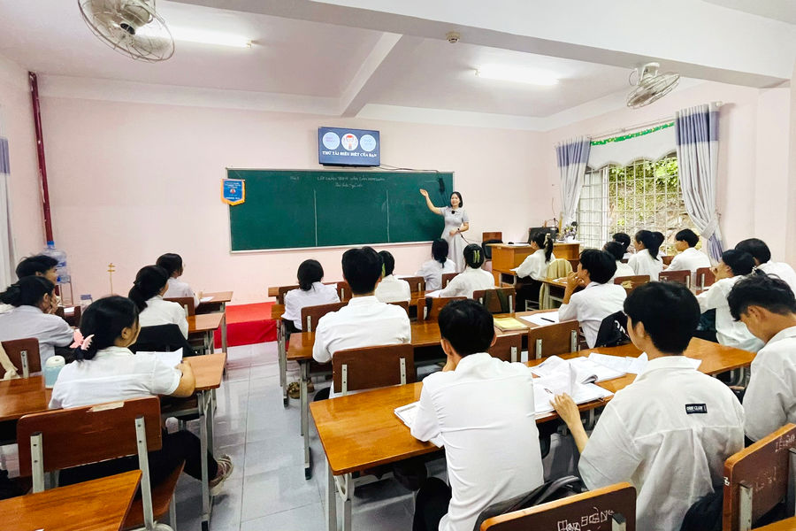 Trung tâm GDTX-NN, TH Đắk Nông chú trọng ứng dụng công nghệ thông tin