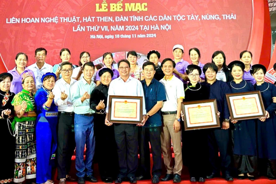 Đắk Nông đoạt 2 giải A tại liên hoan nghệ thuật hát then, đàn tính