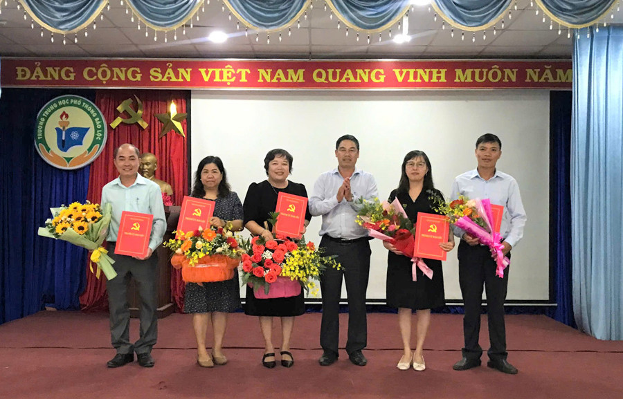 Nâng cấp 2 Chi bộ thành Đảng bộ cơ sở trực thuộc Thành ủy Bảo Lộc