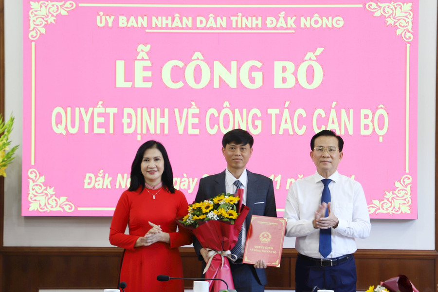 Đồng chí Nguyễn Văn Hợp giữ chức Phó Chánh Thanh tra tỉnh Đắk Nông