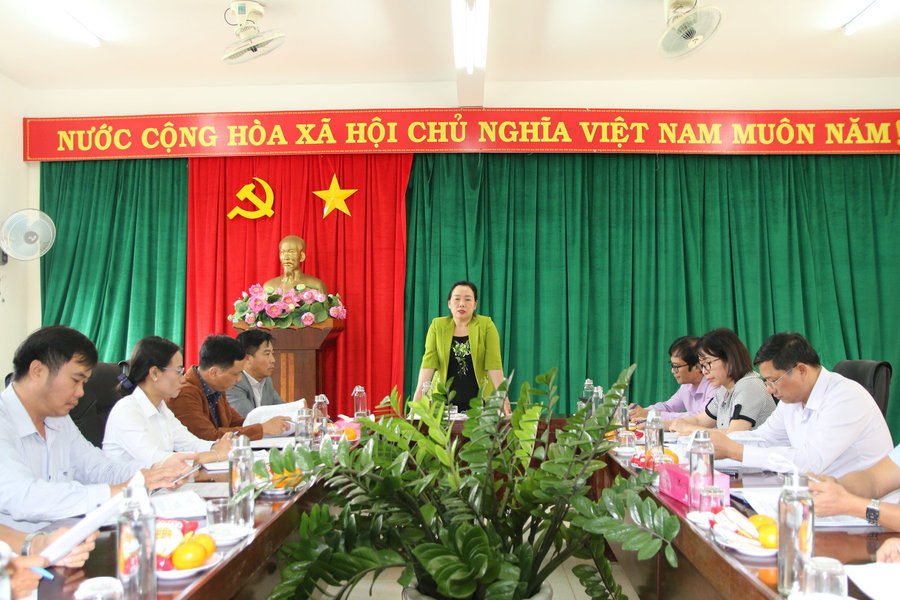 Giám sát chương trình MTQG tại Trường Cao đẳng Cộng đồng Đắk Nông