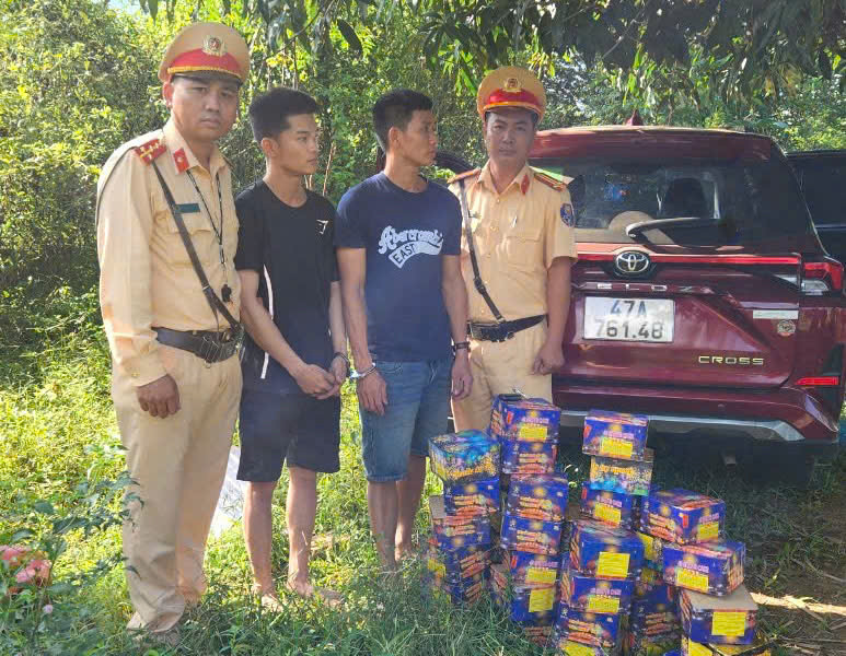 Cảnh sát giao thông Đắk Nông bắt 30 đối tượng phạm tội