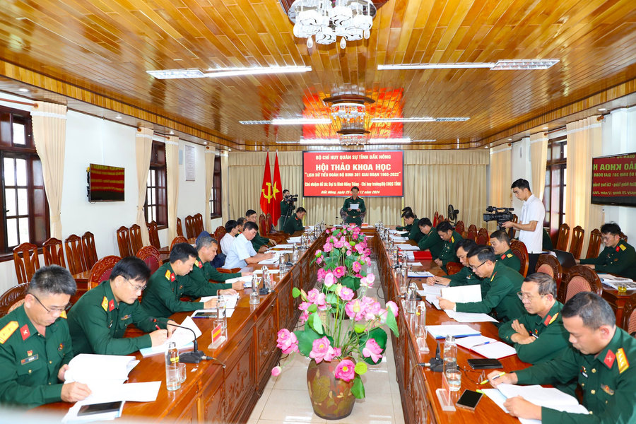 Hội thảo khoa học lịch sử tiểu đoàn Bộ binh 301